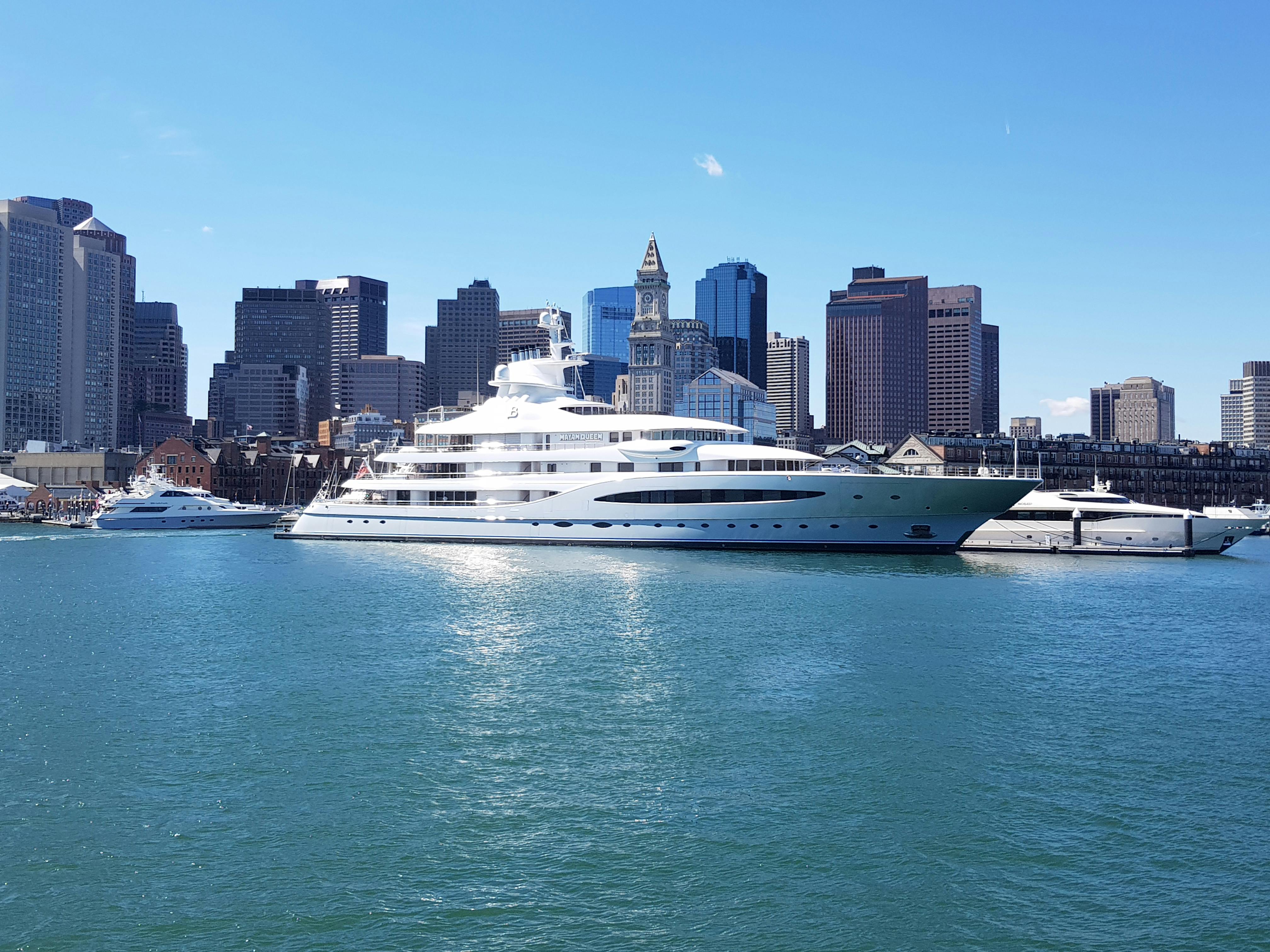 Superyacht at Anchor